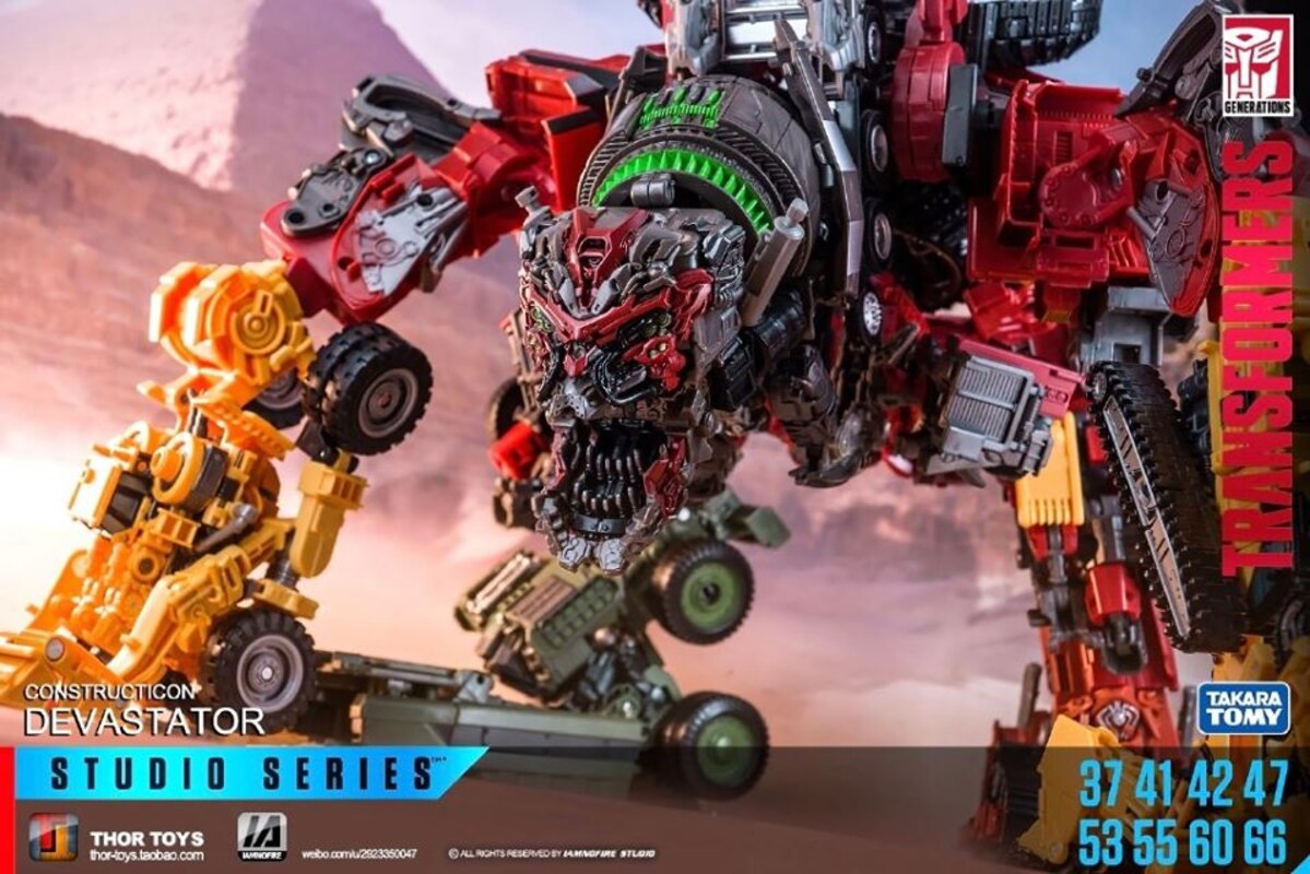 Devastator movie hot sale toy